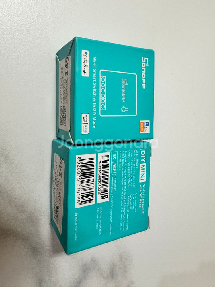 Sonoff wifi minir2 스위치--1