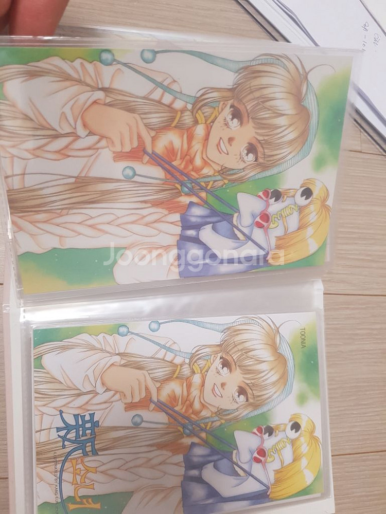 유명 순정만화 작가 엽서 및 일러스트 모음--3