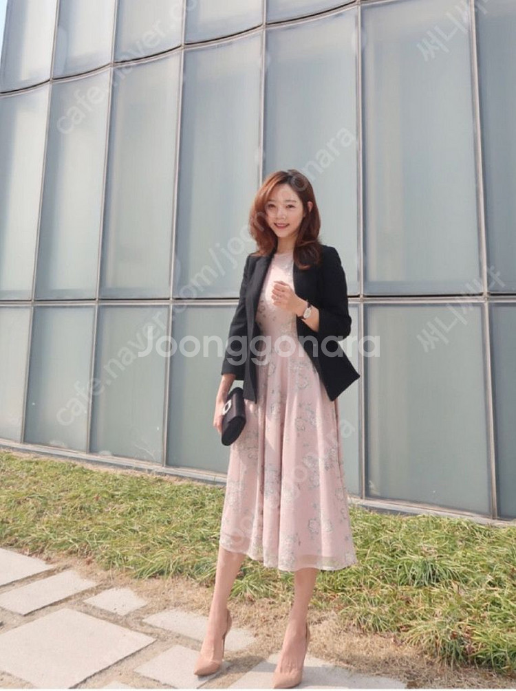 슈퍼린짱 레이스 미디 원피스 스프링민트--1