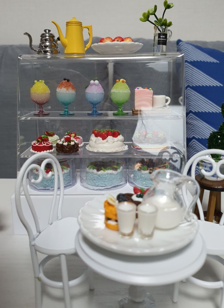 미니어처 카페꾸미기(미니어처가구/미니어처소품) 이미지