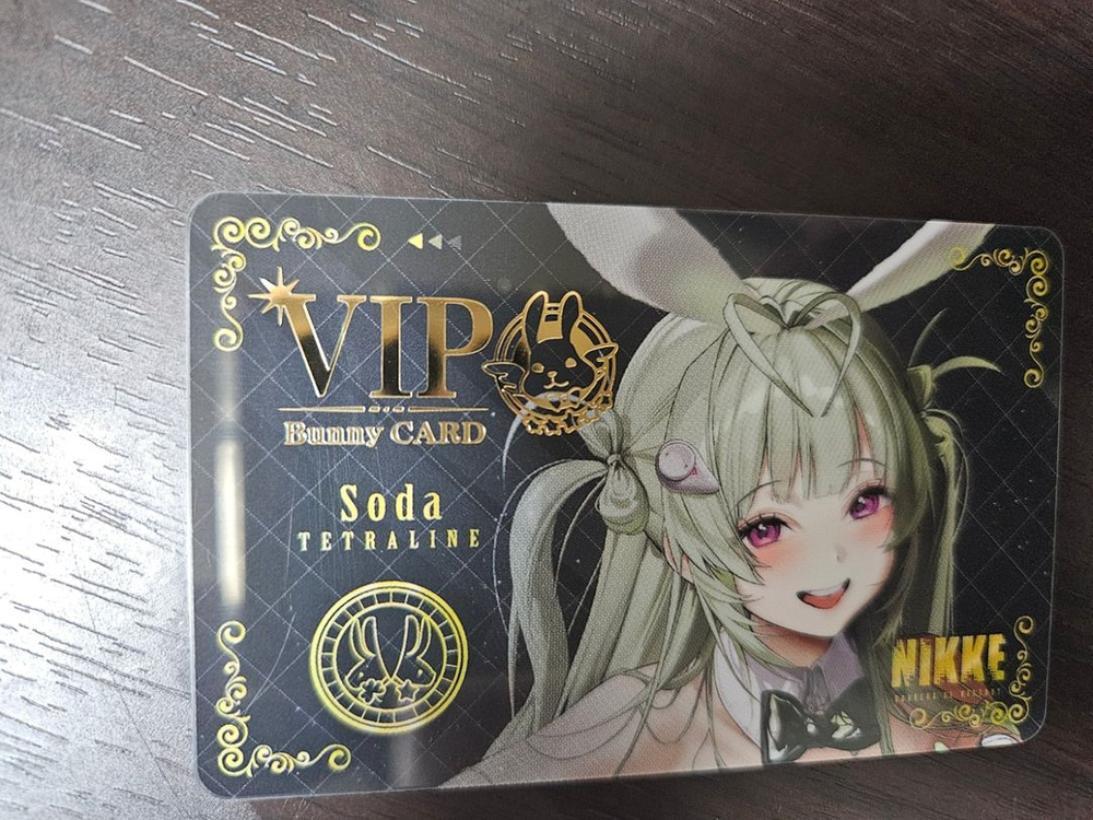 니케 바니걸 vip 카드 이미지