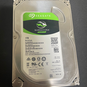 상태s 씨게이트 hdd 1tb