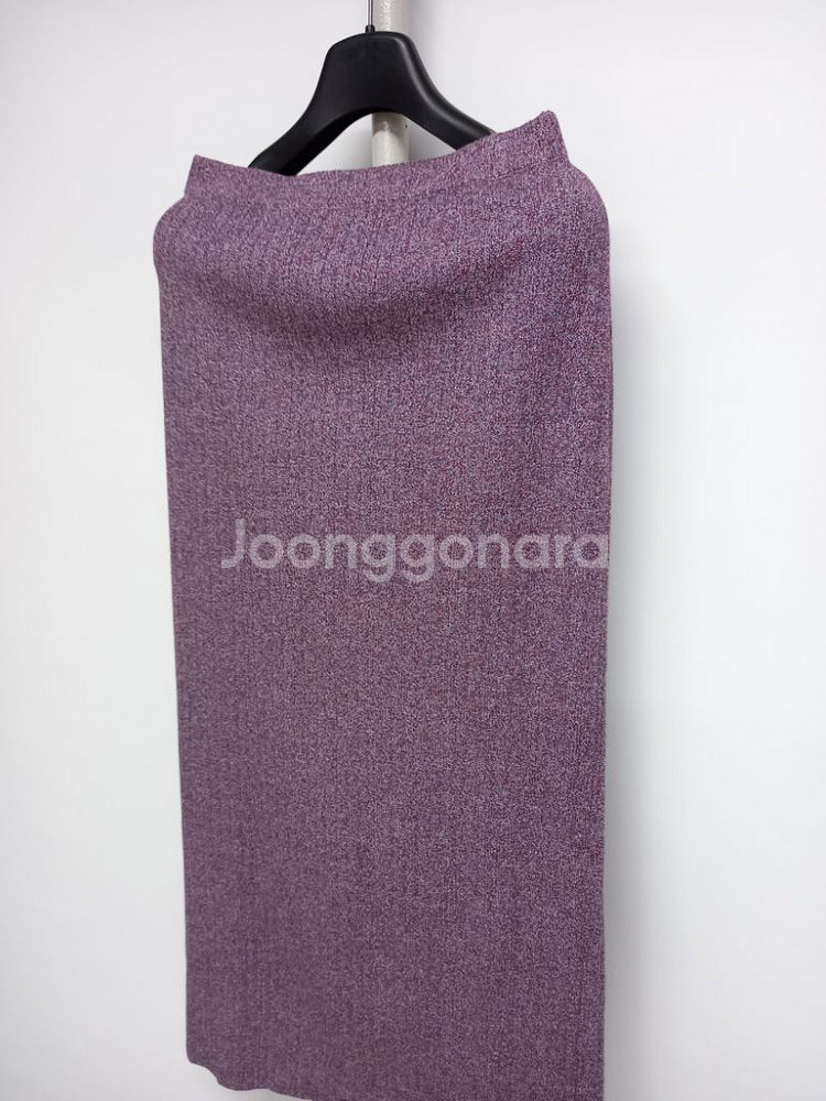 더 캐시미어 춘추동 니트 롱 스커트 44--3