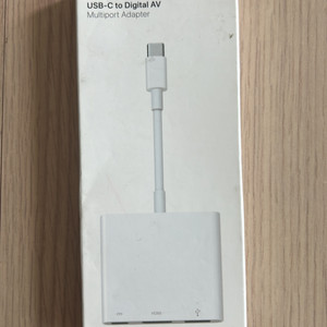 애플usb-c to digital AV 멀티포트 아답