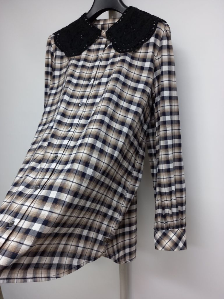 새 써스데이아일랜드 춘추 롱 남방 블라우스 66 77--3