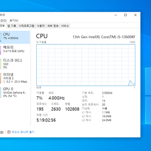 13600kf 판매 또는 교환합니다