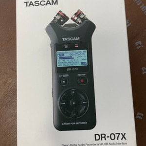 타스캠 tascam dr-07x