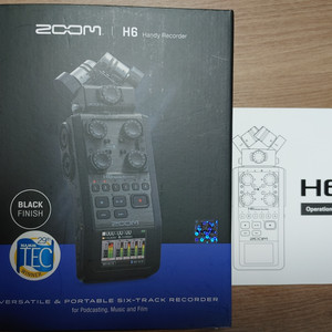 zoom h6 정품 녹음기