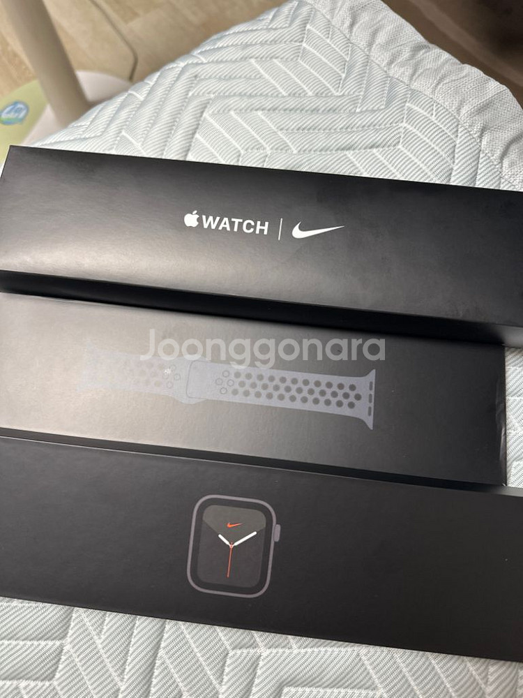 애플워치se44mm 나이키 에디션 풀박스--1