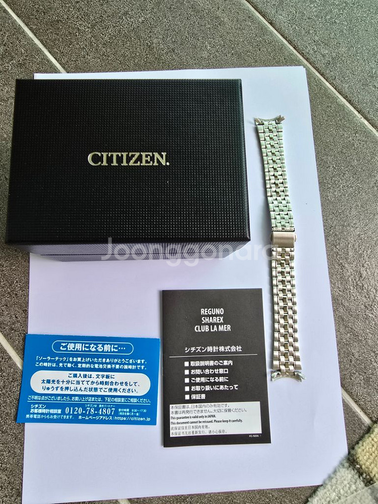 CITIZEN 레구노 RS250052B 에코드라이브--4