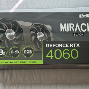 미개봉 이엠틱 지포스 RTX 4060 미라클