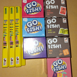 Go fish 고피쉬 7개& 받침대3개 택포 3.5만