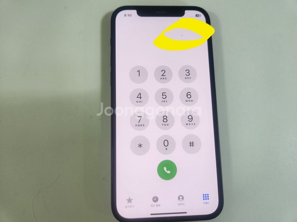 아이폰12 블랙 128G A급--1