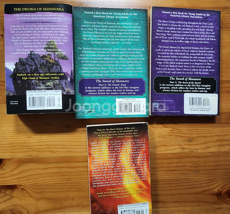 영어원서 The Sword of Shannara 4권--1