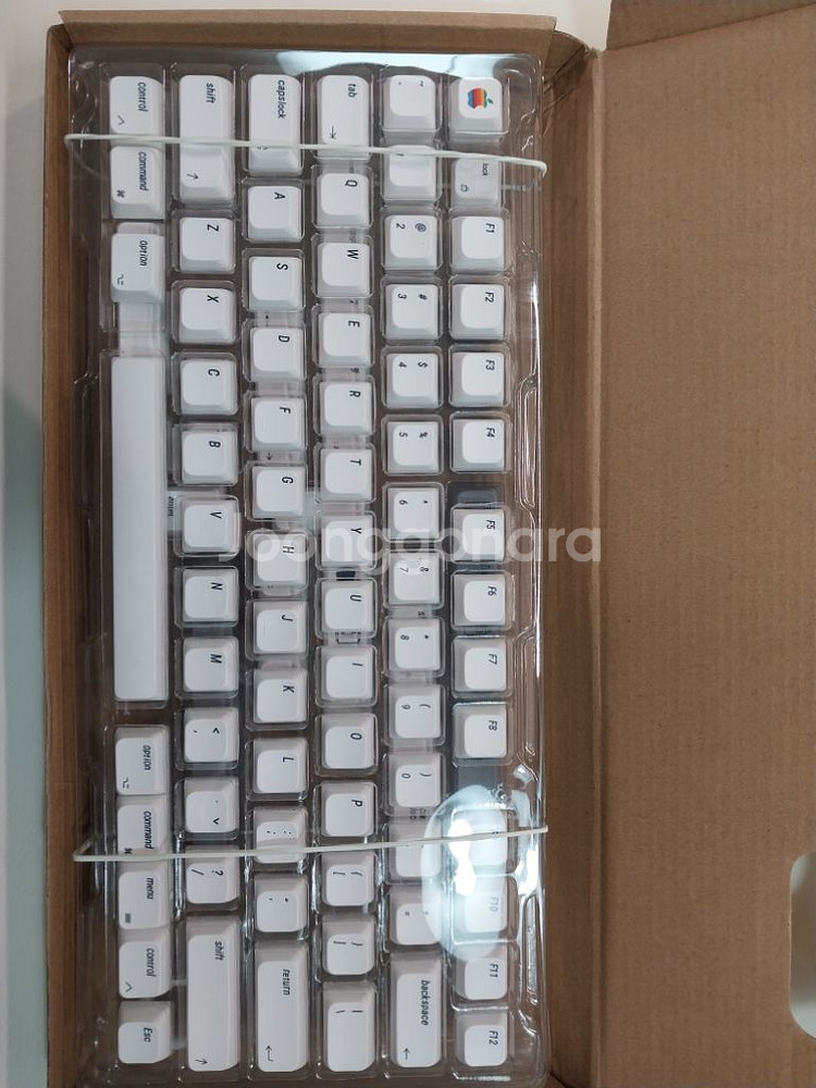 애플 xda 키캡. 영문 각인--1