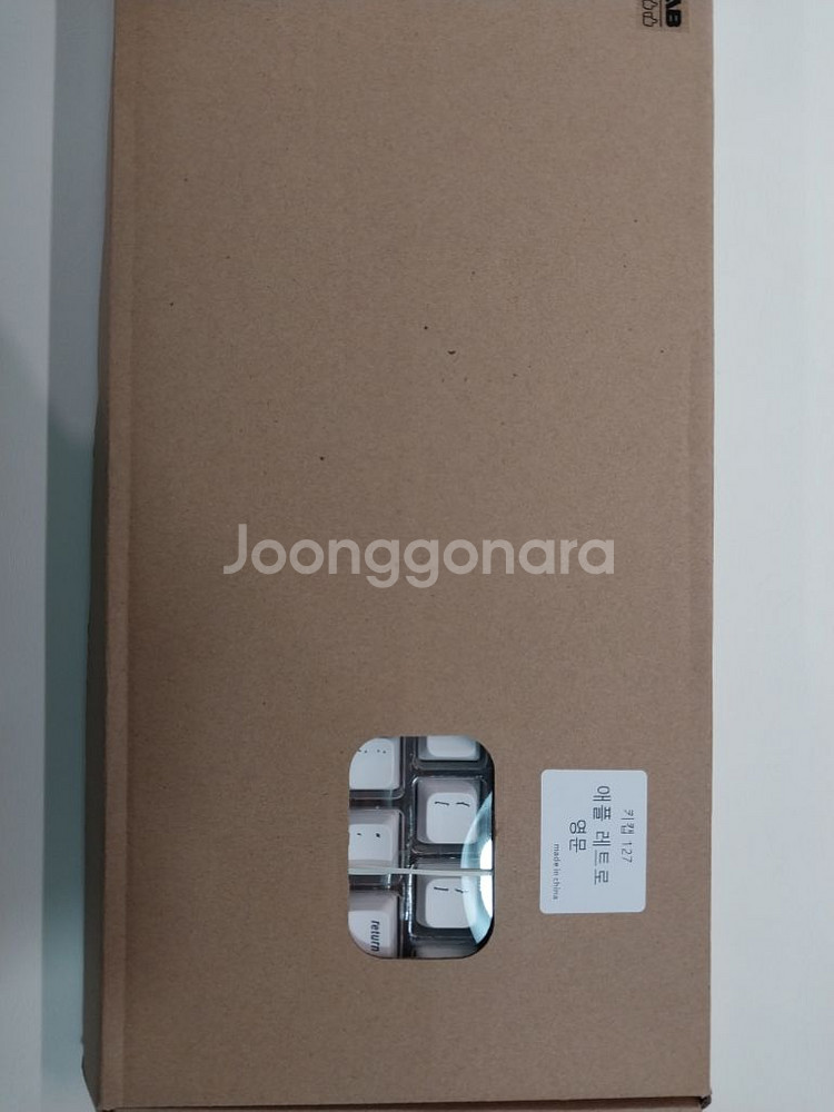 애플 xda 키캡. 영문 각인--4