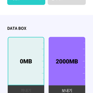 KT데이터 2기가 판매