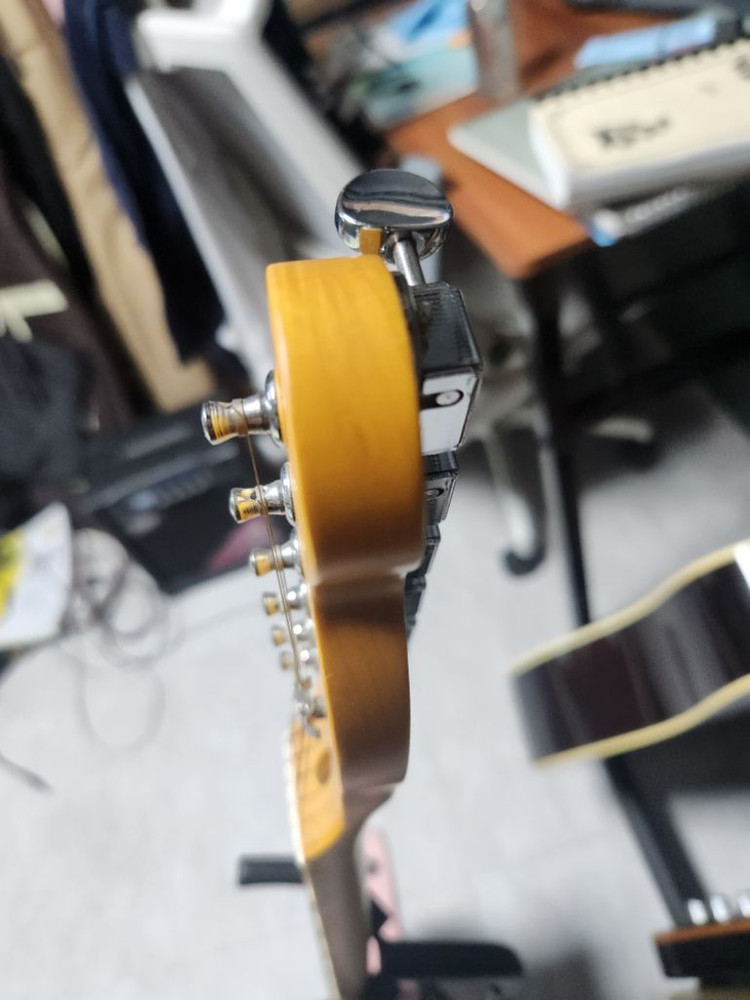 악기플러스 노브랜드 텔레캐스터 쉘핑크 민트급 이미지