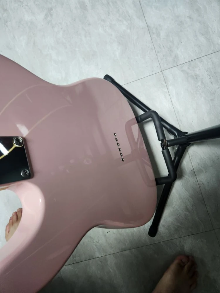 악기플러스 노브랜드 텔레캐스터 쉘핑크 민트급 이미지