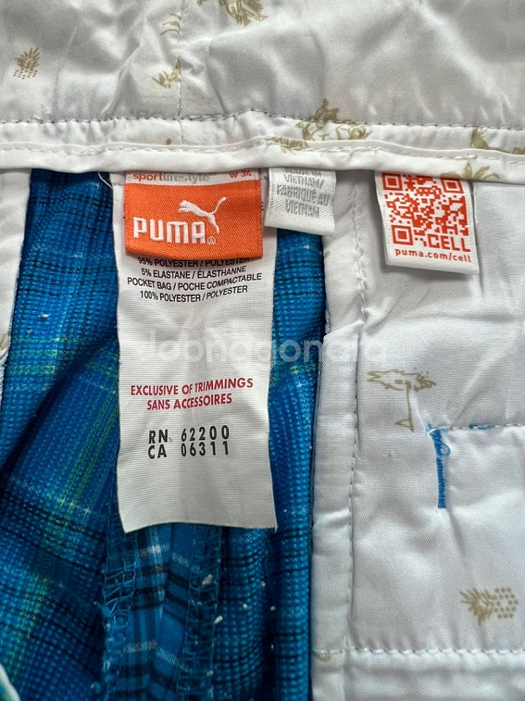 남성 퓨마 Puma 봄 여름 가을 골프 반바지 90cm--2