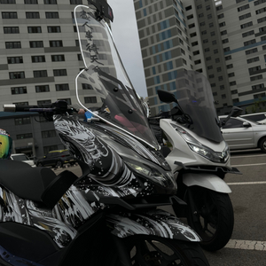 pcx125 21년식 풀튜닝 sc구변 gsxr125대차