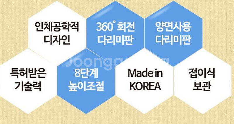 새상품) 다즐 다리미판 최신형 다림판 ez71--1