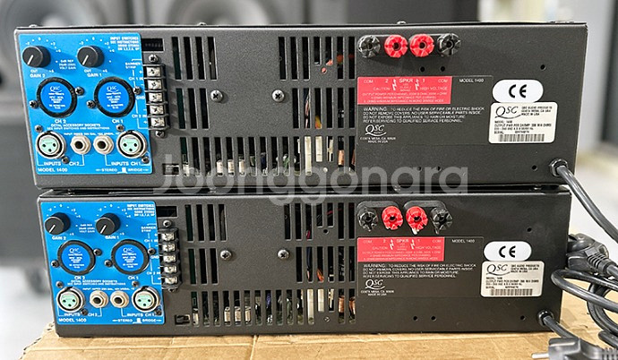 QSC 파워앰프 1400 (300W x 2)--2