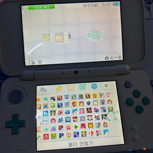 new 닌텐도 2ds ll xl 동물의숲 에디션