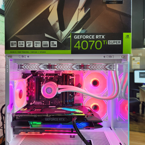 컴퓨터 7800X3D RTX4070TI SUPER PC