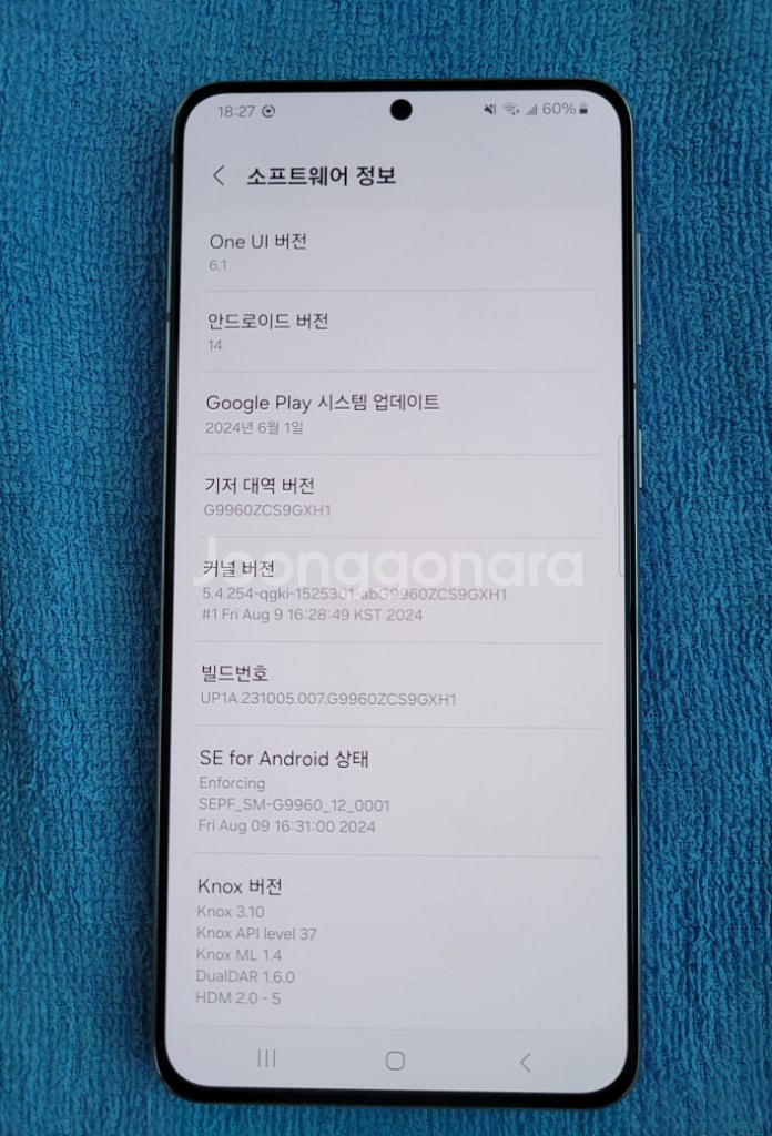 해외폰 자급제 SM-G9960 삼성 갤럭시 S21+--4