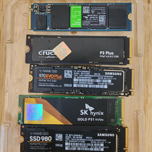 SSD 삼성 980 500GB, 1TB/ 원10 문서