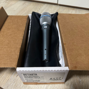 중고 shure 마이크 87a