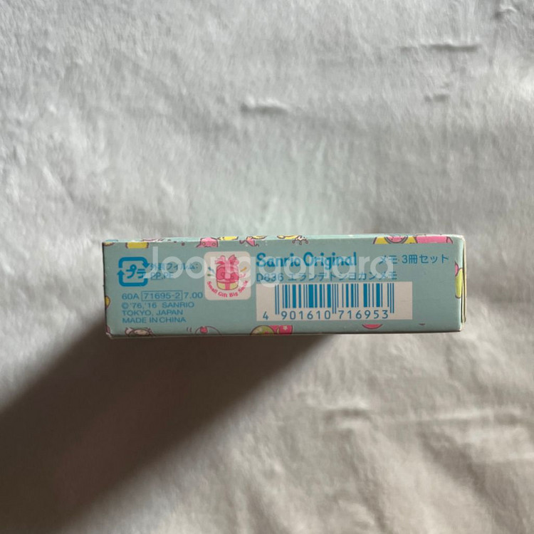 산리오 고전 고로피카돈 치어리참 리틀트윈스타 미니노트--3