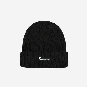 Supreme Loose Gauge Beanie Bla