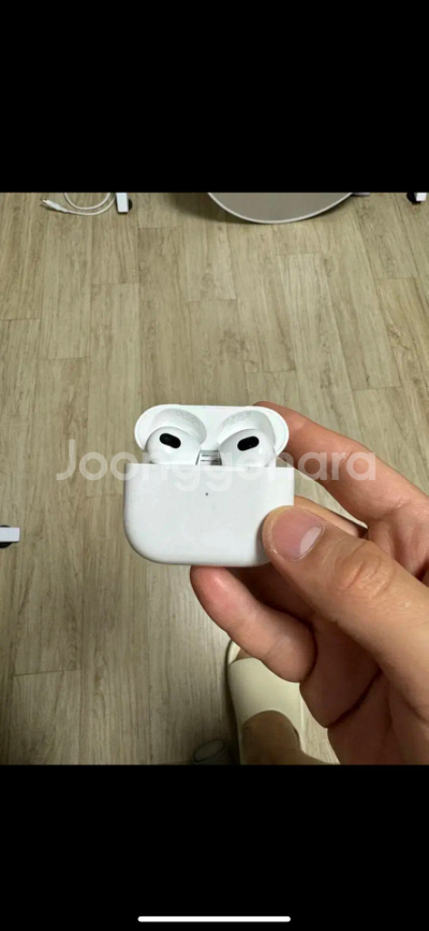 애플 정품 에어팟3 맥세이프 모델 풀구성--2
