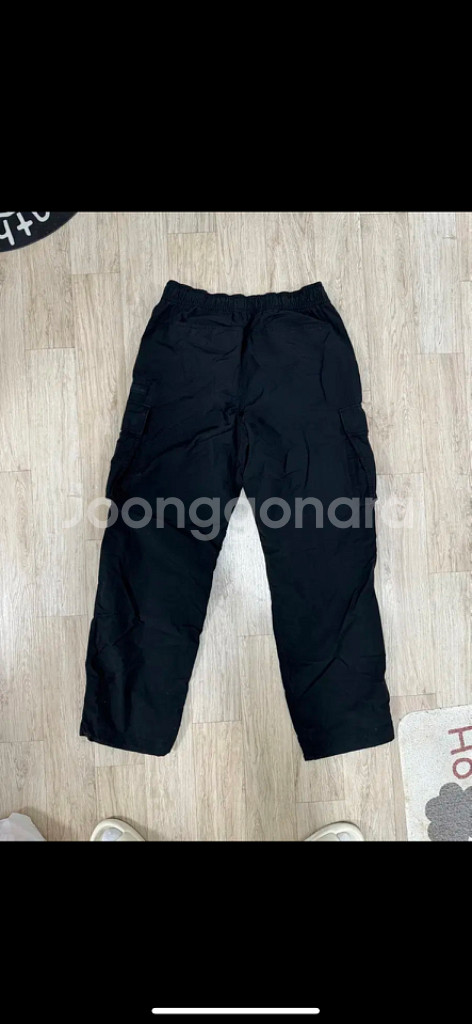 [L] 디스이즈네버댓 나일론 카고 팬츠 블랙--1