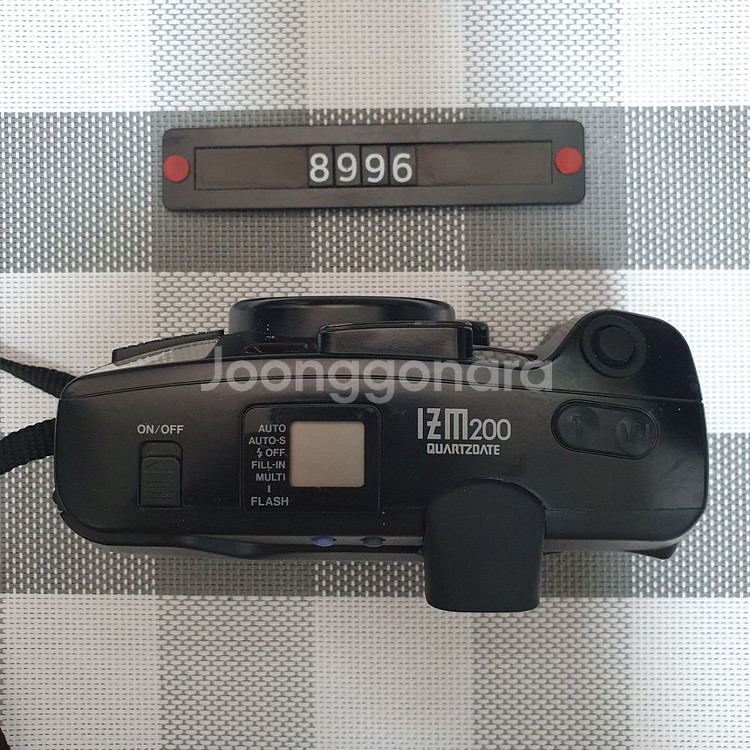 올림푸스 IZM 200 데이터백 필름카메라--1