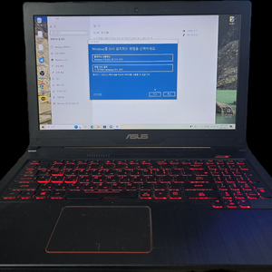 게이밍 노트북 GTX 1060 (ASUS FX503V)