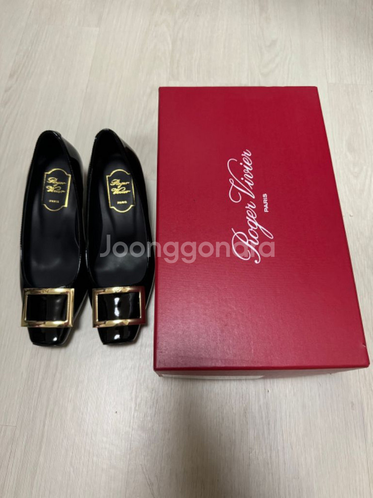 로제비비에 블랙 37사이즈--0