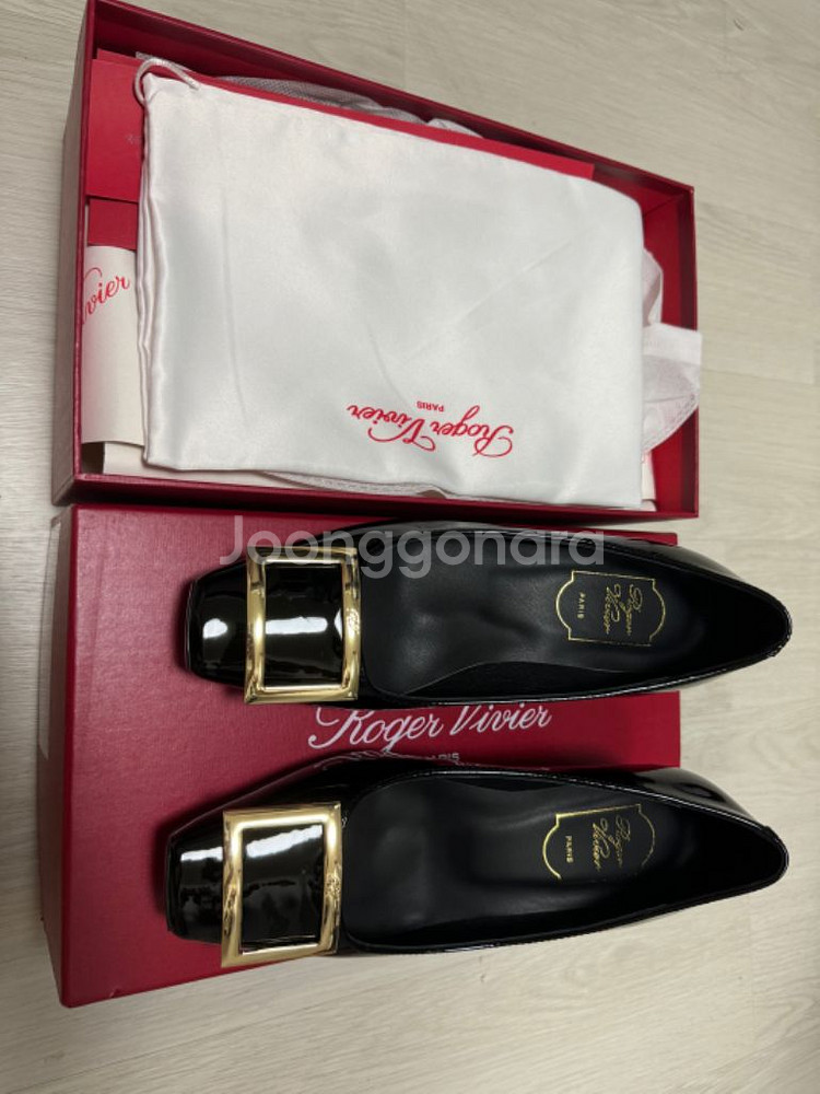 로제비비에 블랙 37사이즈--1