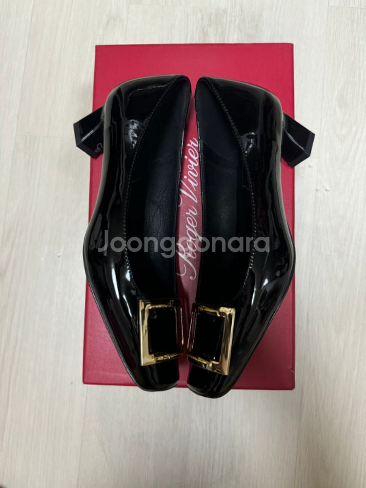 로제비비에 블랙 37사이즈--4