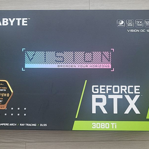 기가바이트 rtx 3080ti 비전 화이트 12g