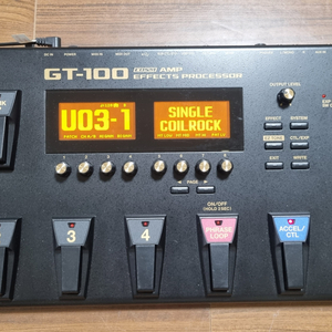 보스 GT-100멀티 이펙터