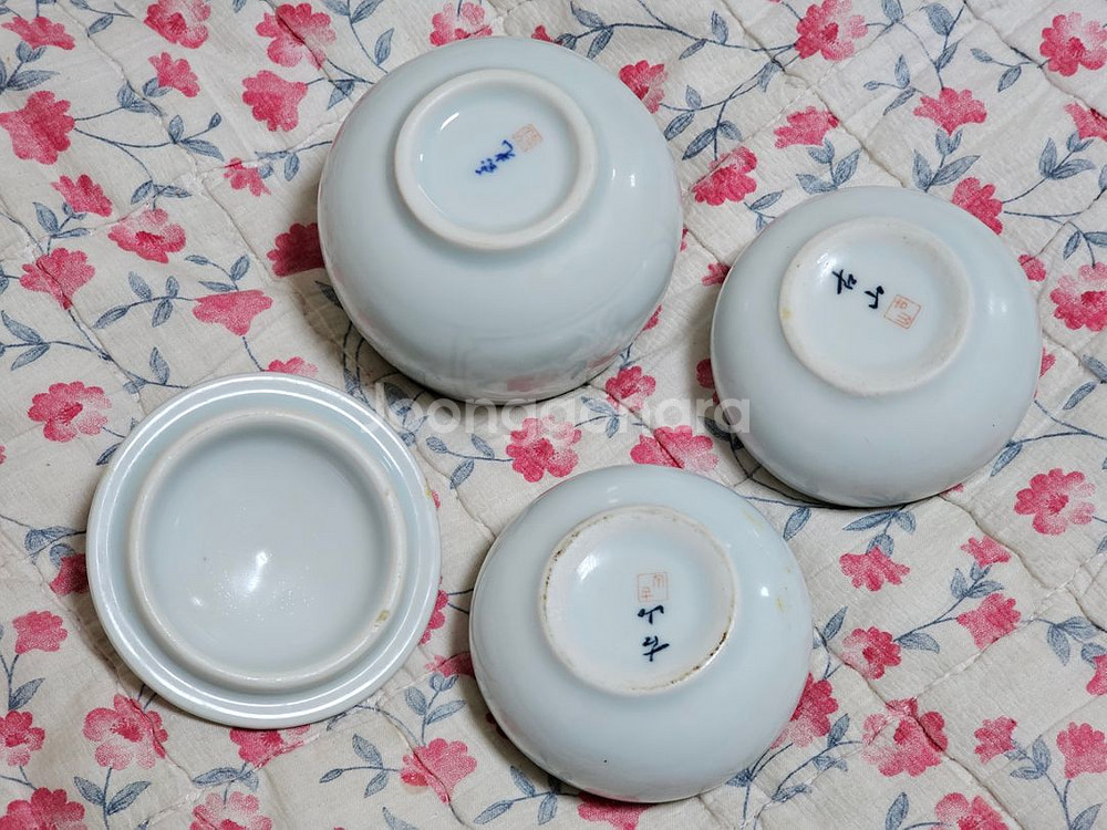 다도세트 3p 찻잔 인테리어 소품--1