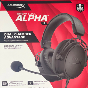 HYPERX CLOUD ALPHA S. 해드폰