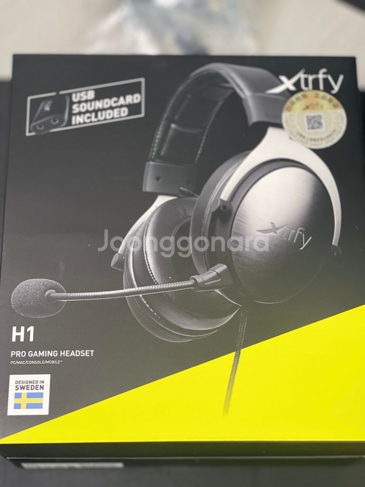 엑스트리파이 XTRFY H1 해드폰 (+쿠션)--0