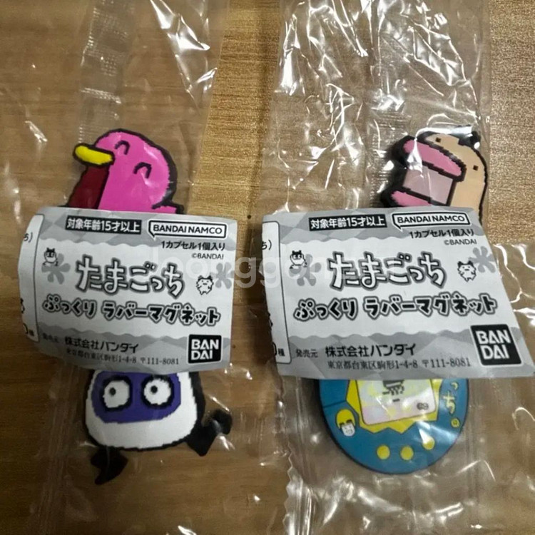 다마고치 주댕치 마메치 미미치 마그넷 자석 가챠 키링--2