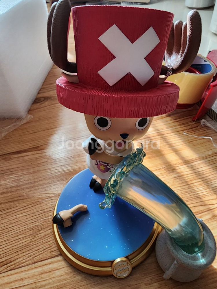 개봉양품 물병초파 레진 피규어--3