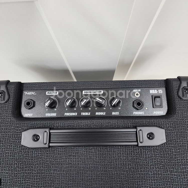 헥스 베이스기타 15와트 앰프 HBA-15--3