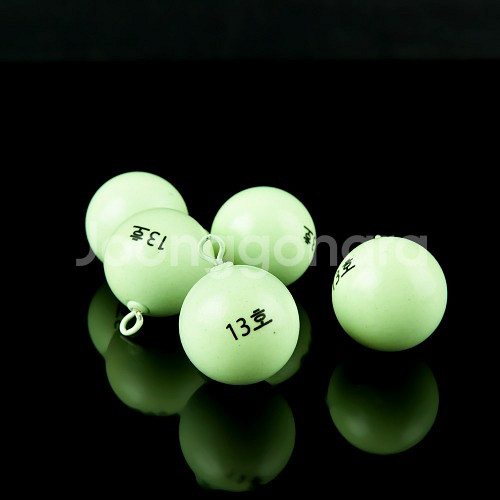 야광 싱커볼 3세트 낚시 새상품--0